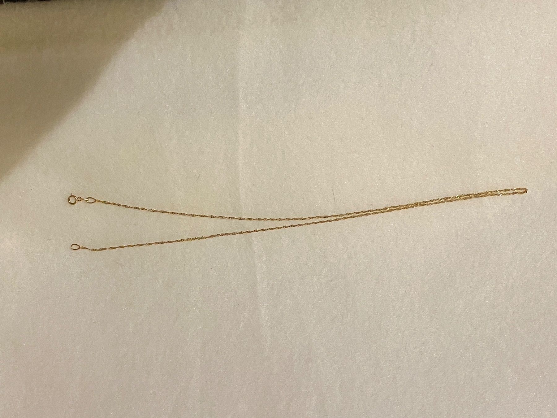 Ketten: Gold ketten 18 K – Neu (gemäss Beschreibung) aus Liestal von marieugenia