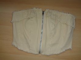 *** Bustier *** / beige / Neu ab 1.00