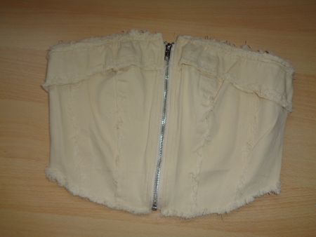 *** Bustier *** / beige / Neu ab 1.00