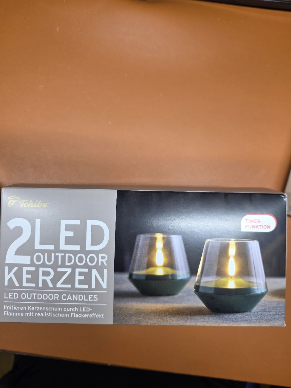 Candele: Tchibo 2er LED Outdoor Kerzen mit Timerfunktion NEU – Nuovo e nell'imballaggio originale da Möhlin venduto da mic_lo 2