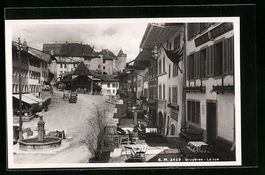AK Gruyères, La rue