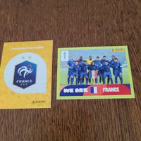 Panini26 Frankreich Wappen und Manschaft