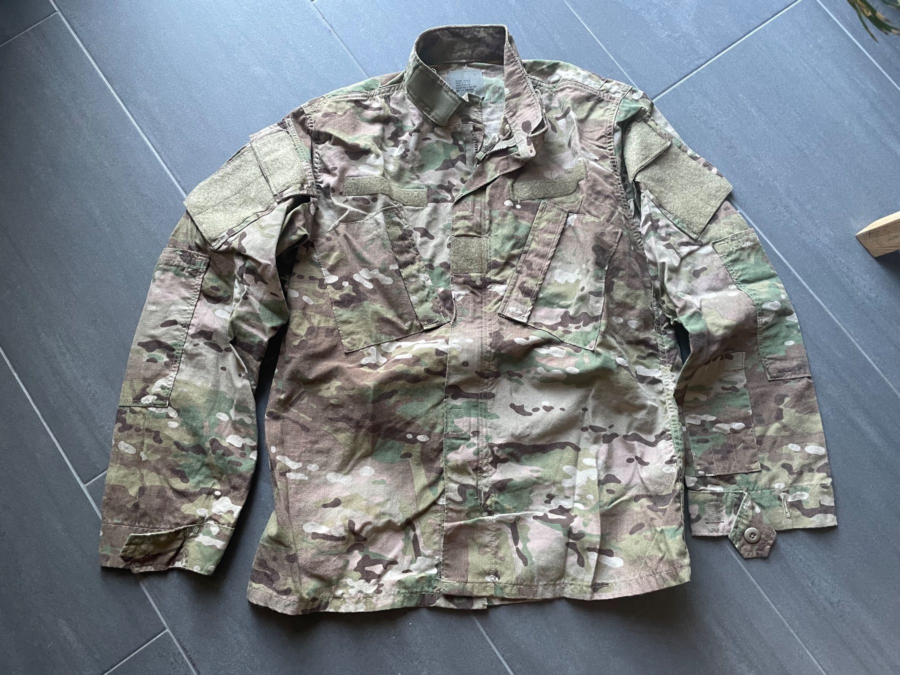 US Army Uniformi: Original US Army combat uniforme coat – Usato da Oberbütschel venduto da Woodie2005