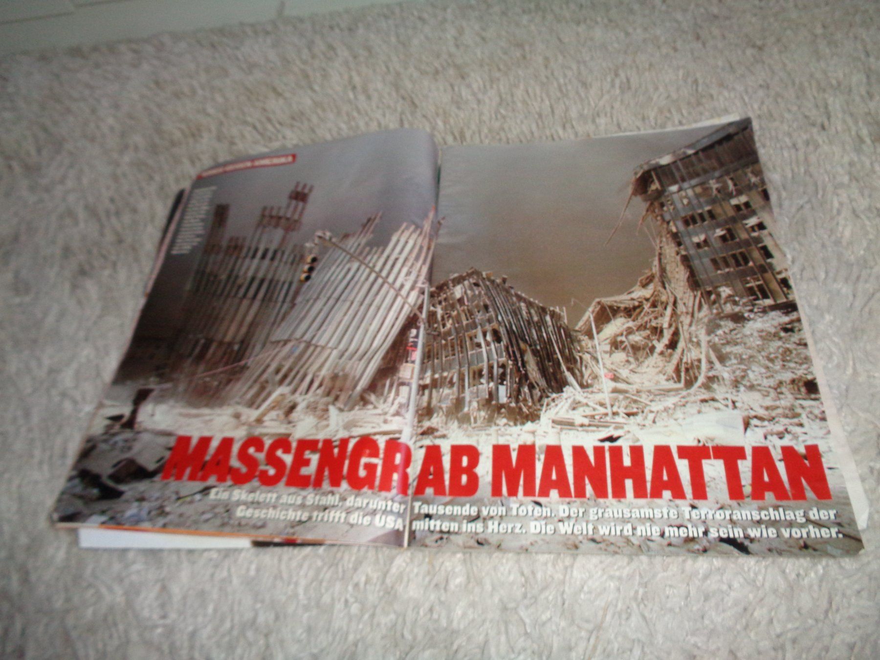 Riviste & Magazine: *** Schweizer Illustrierte *** 2001 / Krieg gegen Amerika – Usato da Othmarsingen venduto da Leuchtturmlady 2