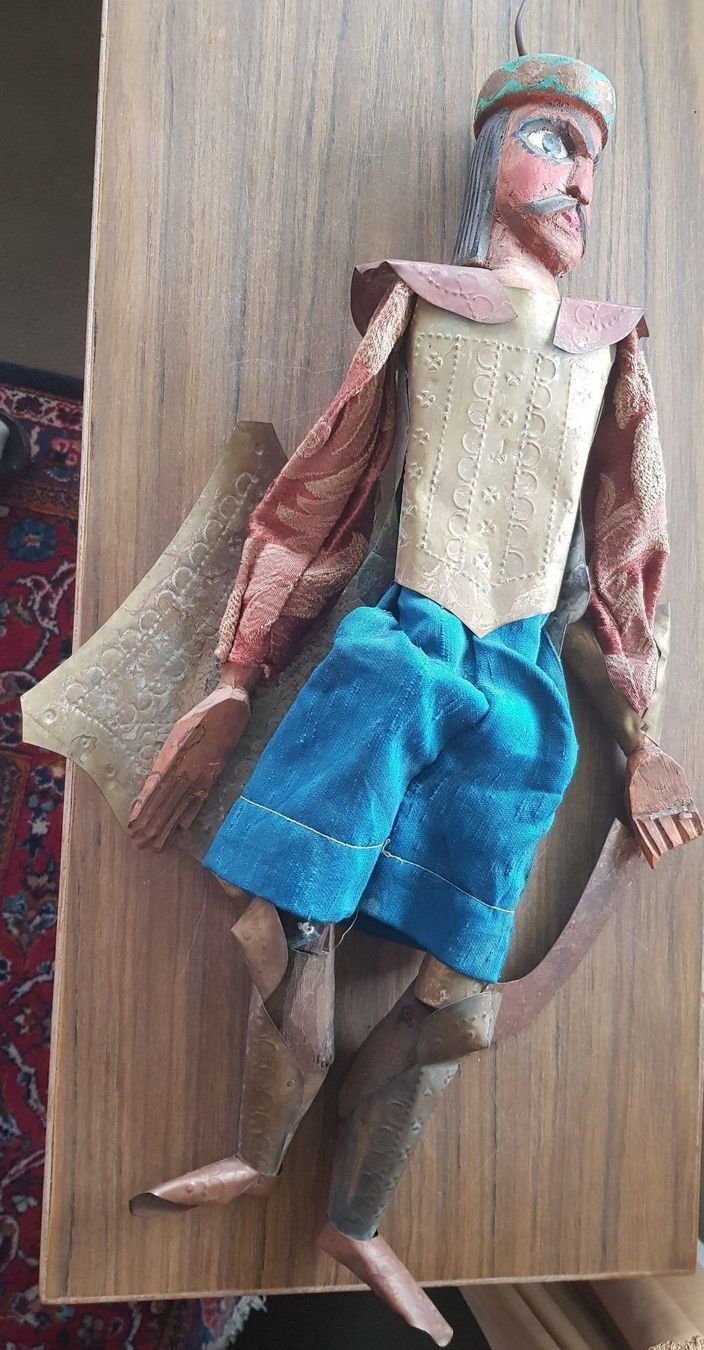 Figuren: Marionette Samurai Krieger antik – Gebraucht aus Mörschwil von antiksalon 6