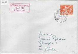 Sonderstempel 5. Schweiz. Gesellentag
