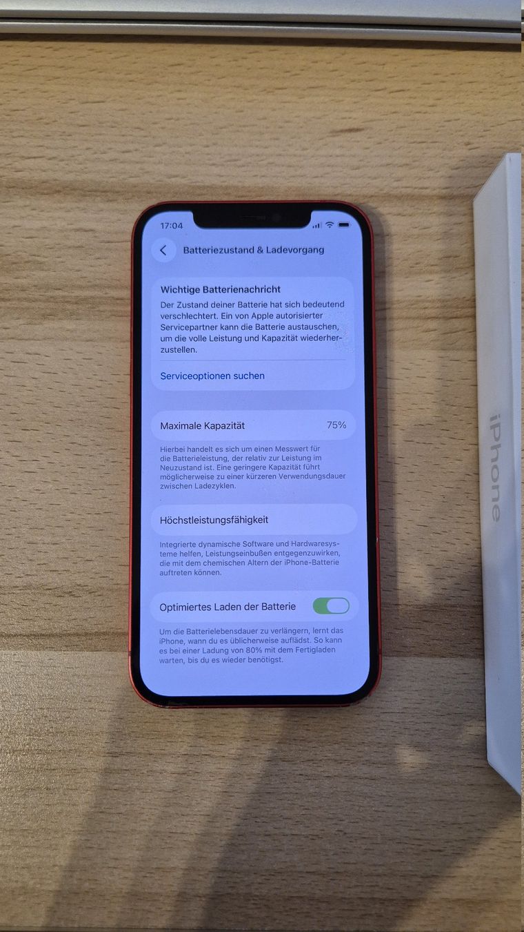 Apple Telefoni cellulari / Smartphones: iPhone 12 64GB Red 3035 – Usato da Münchenbuchsee venduto da MV_Solutions 3