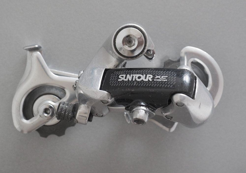 Suntour Accushift Plus Rahmenschalter 2x6 – Downrohr-Schieber Set Für Reibung/Index (6-Gang, Rennrad & Mehr)
