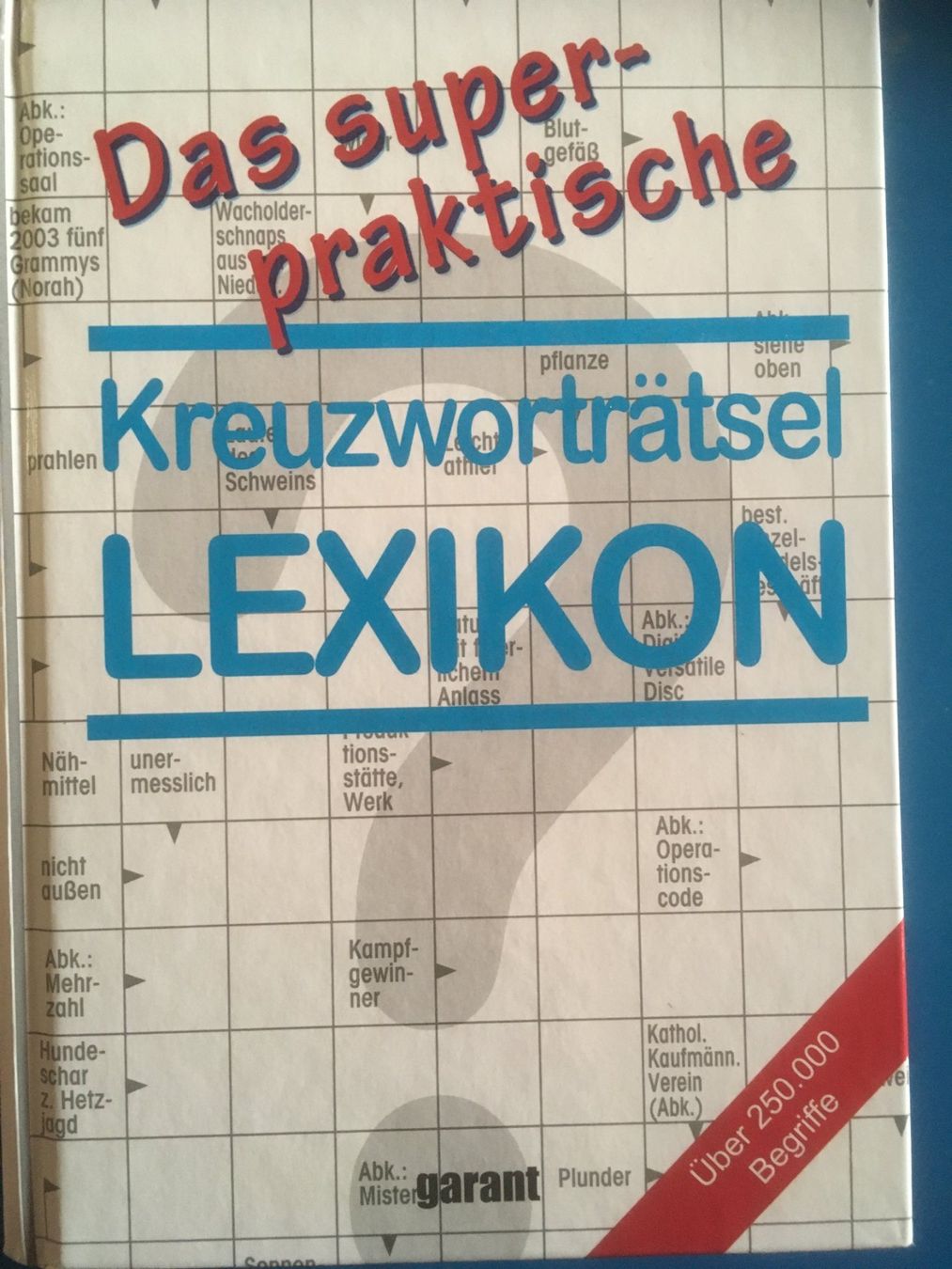 Libri: Lexikon Kreuzworträtsel Buch – Usato da Marbach LU venduto da Hoheduene