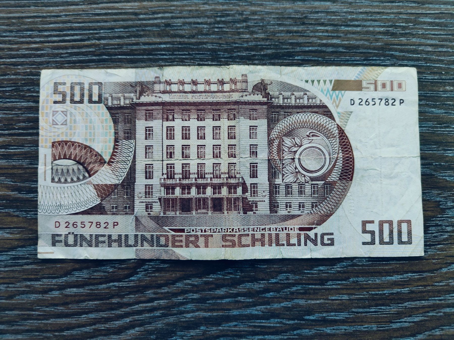 Billets de banque: Österreich 500 Schilling 1985 !!!!!!! – D'occasion à Flaach par Lonzo99 1
