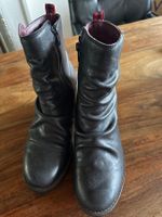 Leder Stiefelette, 39, neu