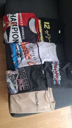 T-Shirts Herren verschiedene Prints Grösse L