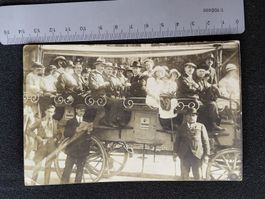Alte Postkarte München 1922 ev. Kutschen Transport