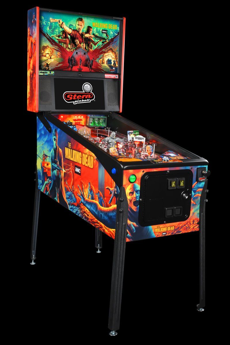Stern Pinball Flipper: The Walking Dead Remastered Premium – Nuovo (secondo la descrizione) da Schalunen venduto da schwabspielautomaten 1
