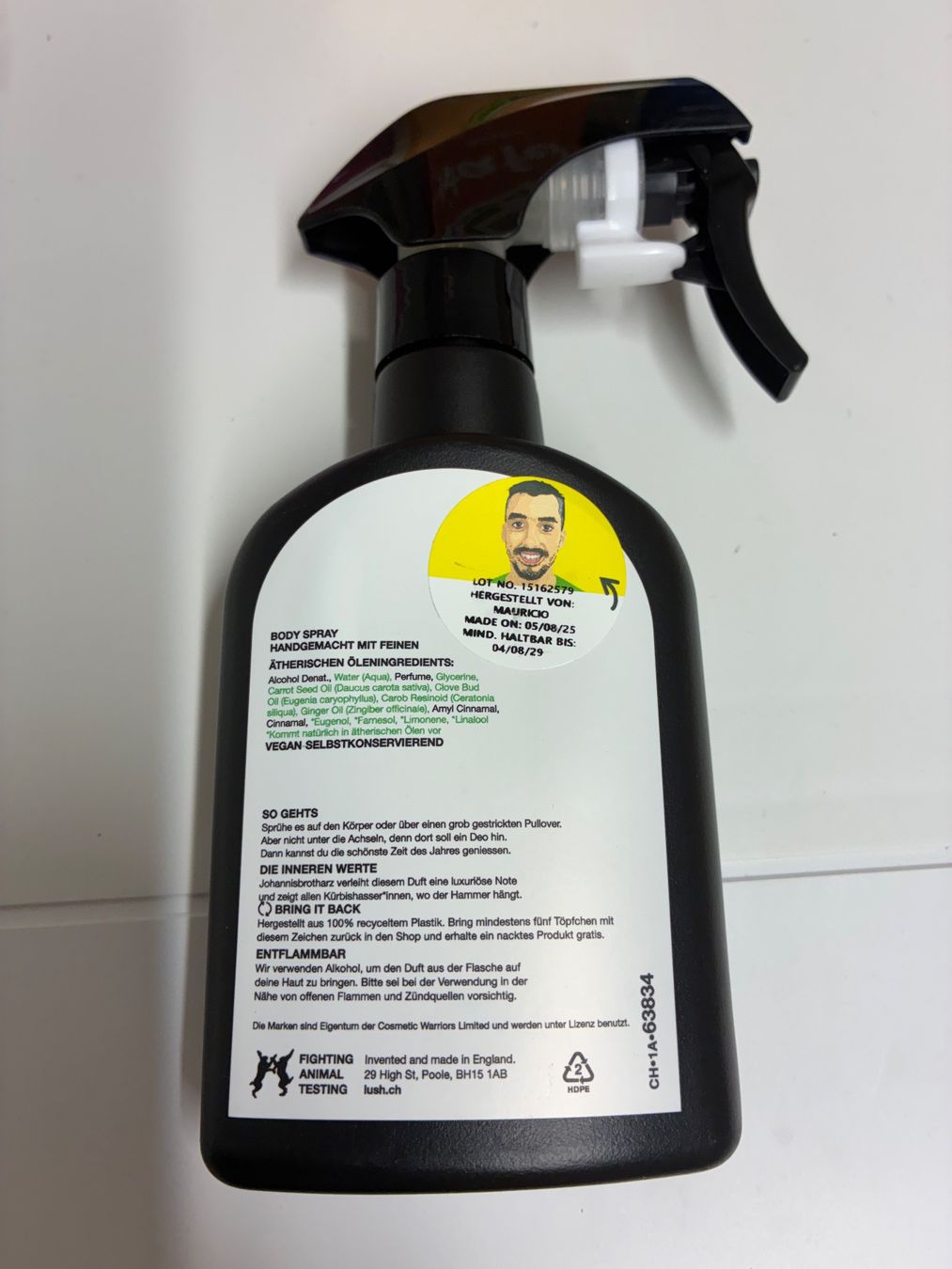 Lush Profumi & Eau de Toilette: Lush Body Spray Pumpkin Spice – Usato da Zürich venduto da adr_n2f6 1