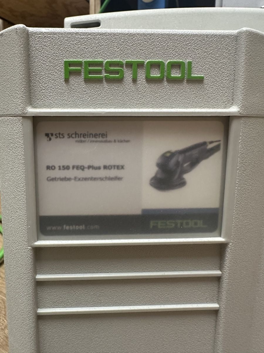 Festool Schleifen & Polieren: Festool RO 150 FEQ-Plus – Gebraucht aus Zürich von oli1975 1