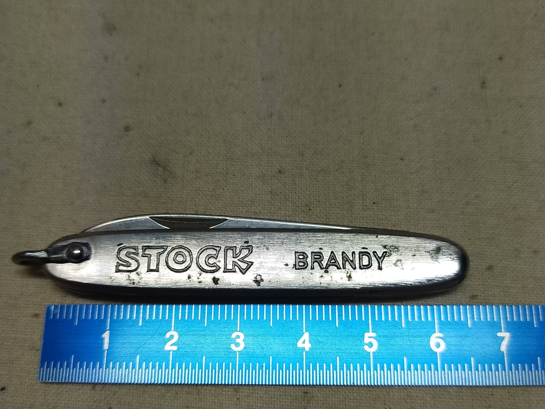 Taschenmesser: Messer - "STOCK Brandy" - pubblicitario vintage – Gebraucht aus Sorengo von 74in