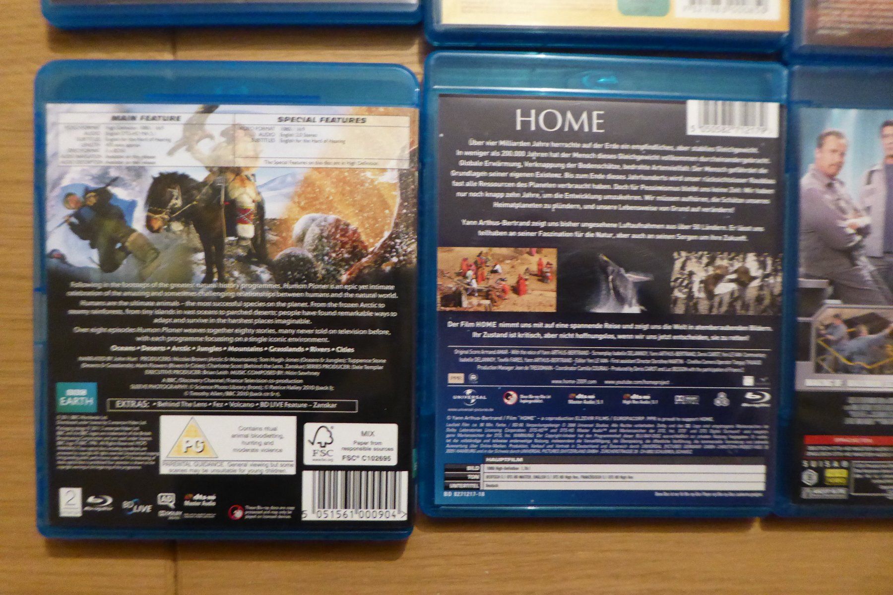 Alle DVDs: 6x Bluray – Gebraucht aus Allschwil von Summelsarium 3