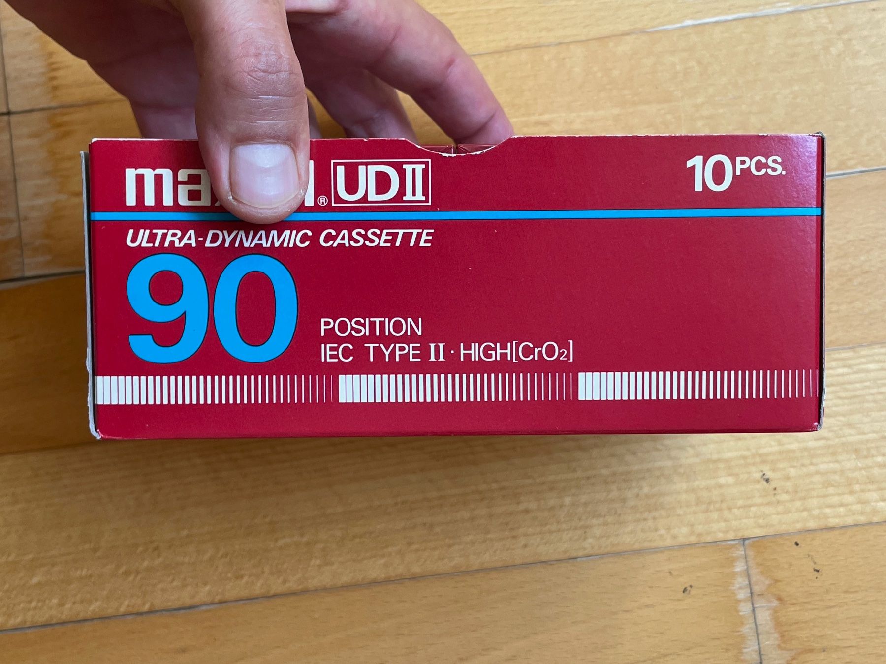 Kompaktkassetten: Maxell 90' Type 2 10x New seal + box – Neu und originalverpackt aus Zürich von le_souk 1