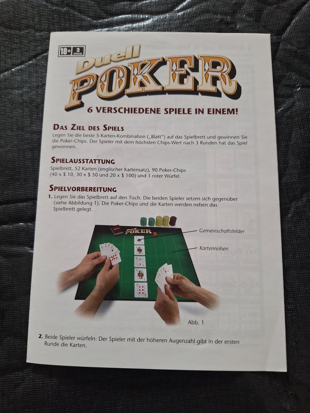 Giochi: Poker Set inkl. Anleitung – Usato da Spiez venduto da bovbjerg02 5