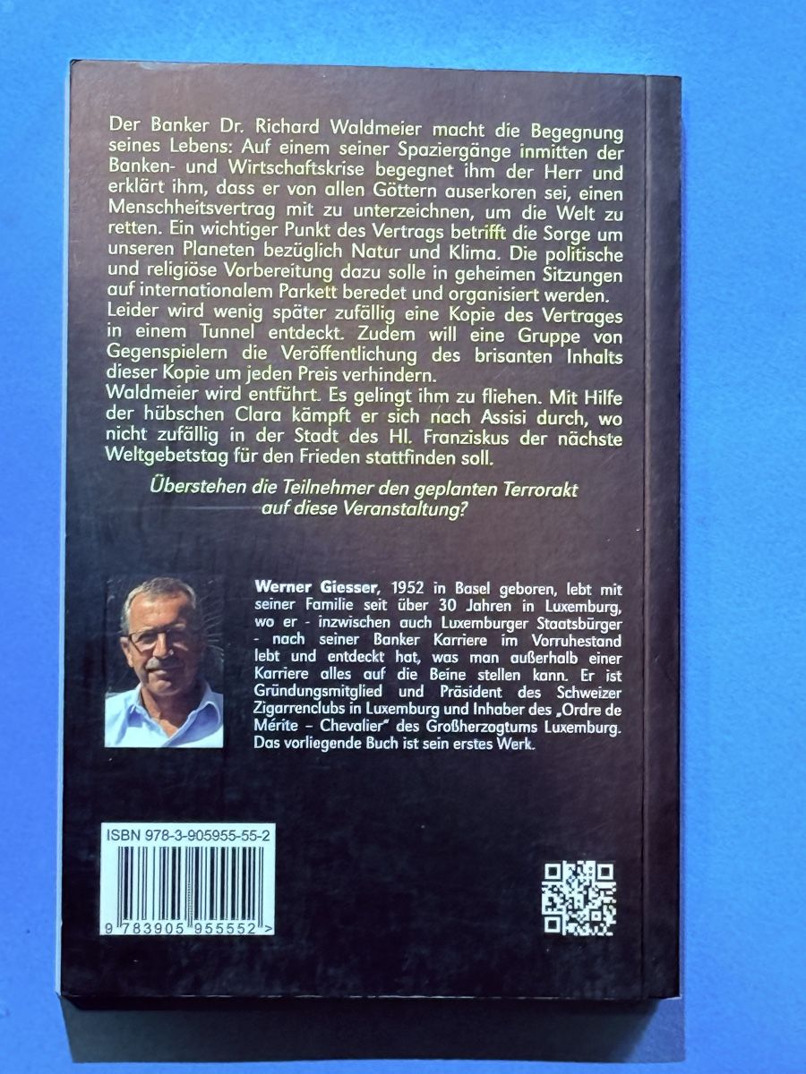 Libri: Thriller "Sein Auftrag" Werner Giesser, neuwertig – Nuovo (secondo la descrizione) da Zuerich venduto da SonderArt-Wertgut 1