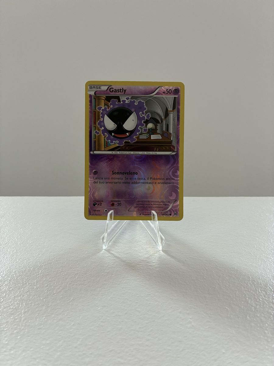 Pokémon Sammelbilder & Trading cards: Carta Pokémon Gastly Reverse 58/162 – Neu (gemäss Beschreibung) aus Taverne von nad02026