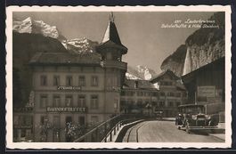 Lauterbrunnen, Bahnhofbuffet, Hotel Stei