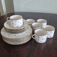 Vintage-Set Kaffee-/Teetassen von Lagenthal Suisse, feines P