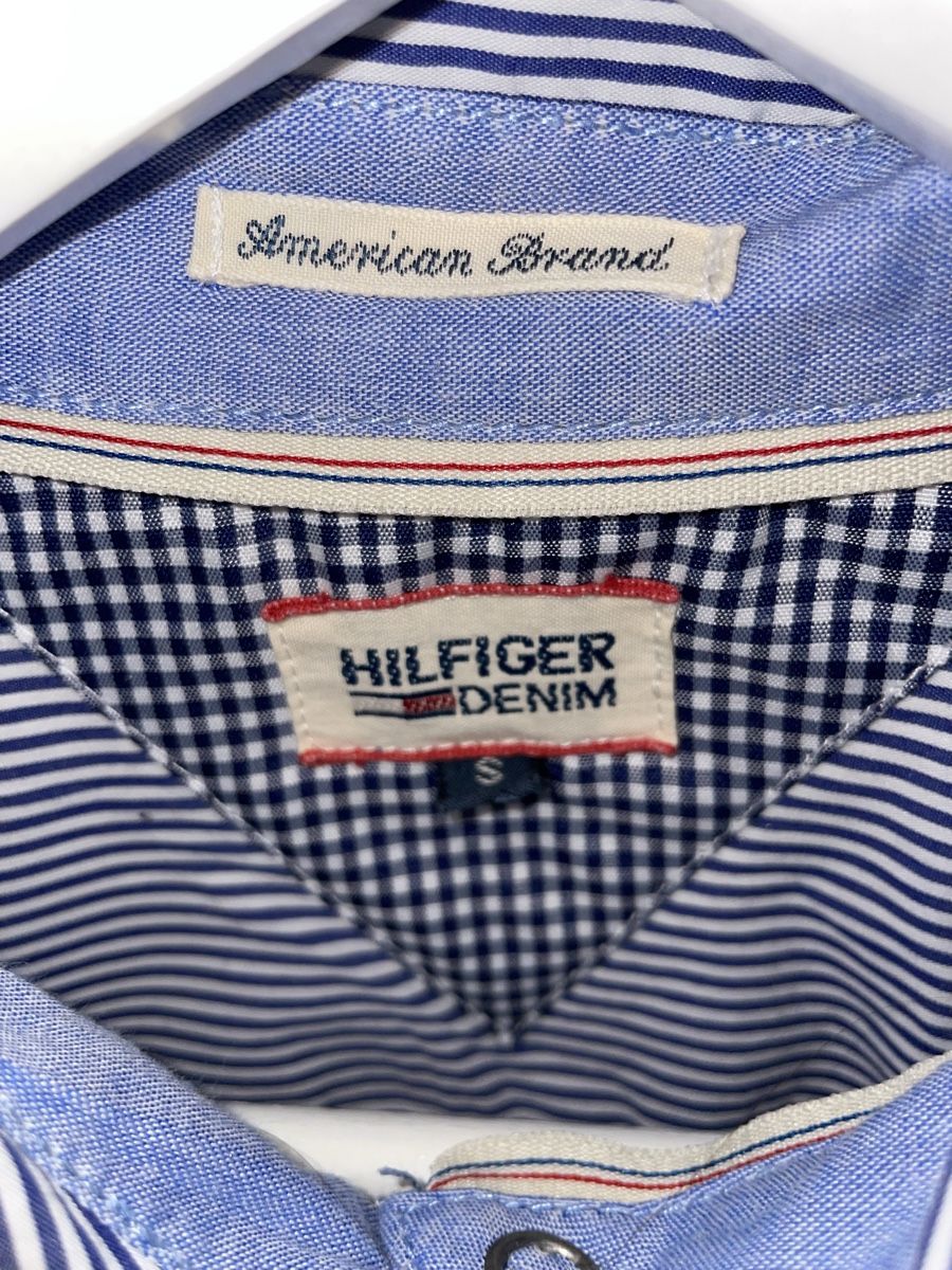 Tommy Hilfiger Blusen: Tommy Hilfiger Damen Hemd gestreift Gr. S – Neu (gemäss Beschreibung) aus Zug von alex___4 3
