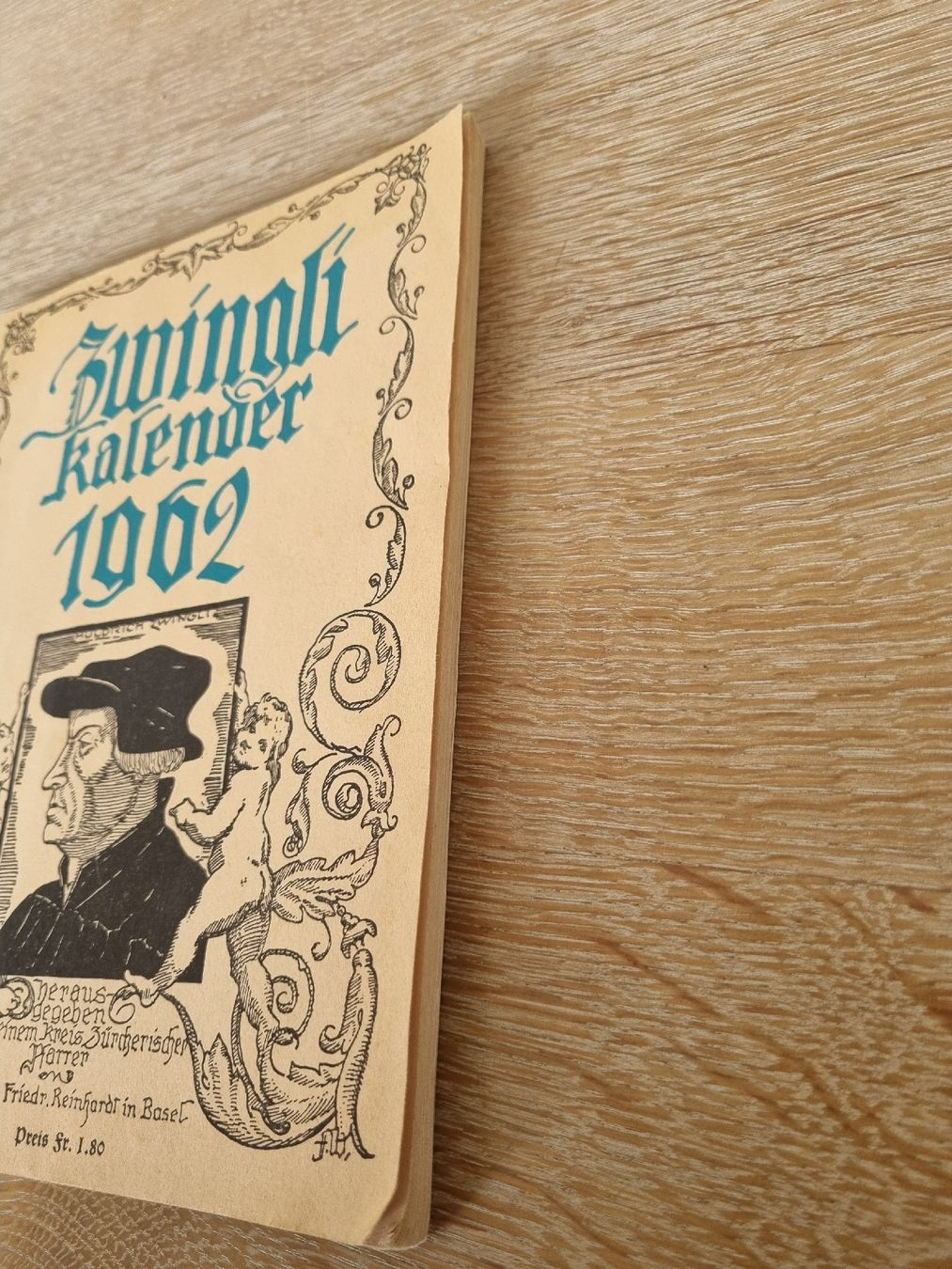 Kalender: Zwinglikalender 1962 – Gebraucht aus Abtwil SG von danikari 3