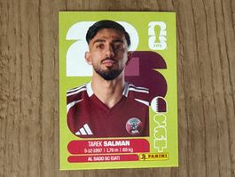 Panini FIFA WM 2026 Sticker Tarek Salman QAT 8