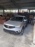 SsangYong Korando SUV silber gebraucht akzeptabel