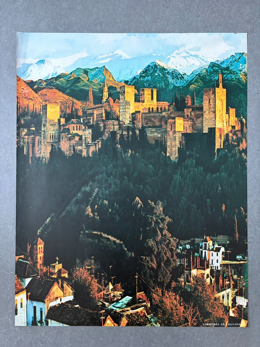Posters & Illustrations: Original Vintage Poster - Alhambra De Granada – D'occasion à Zürich par jesulin05