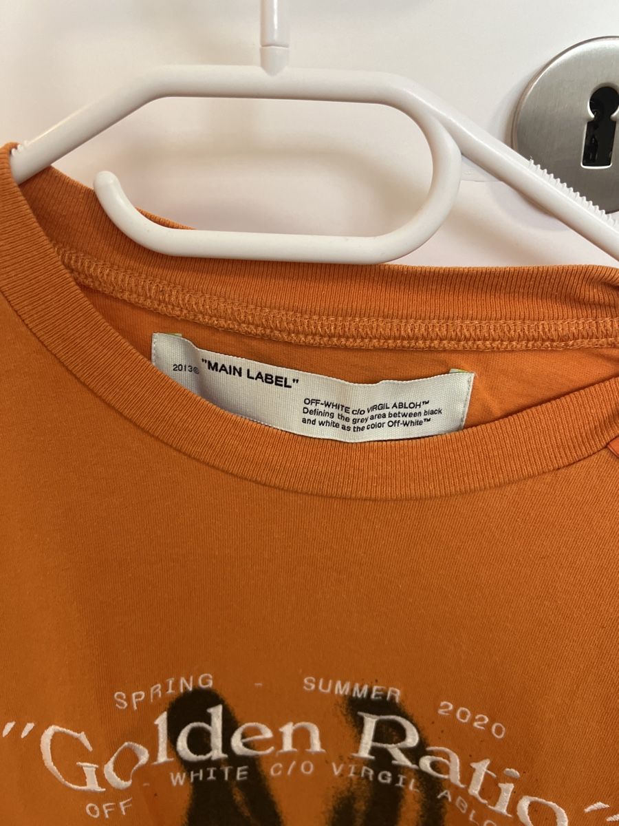 Off-White T-shirt: Off-White T-Shirt Orange Grösse S – Nuovo (secondo la descrizione) da Feldbrunnen venduto da soon-nam 1