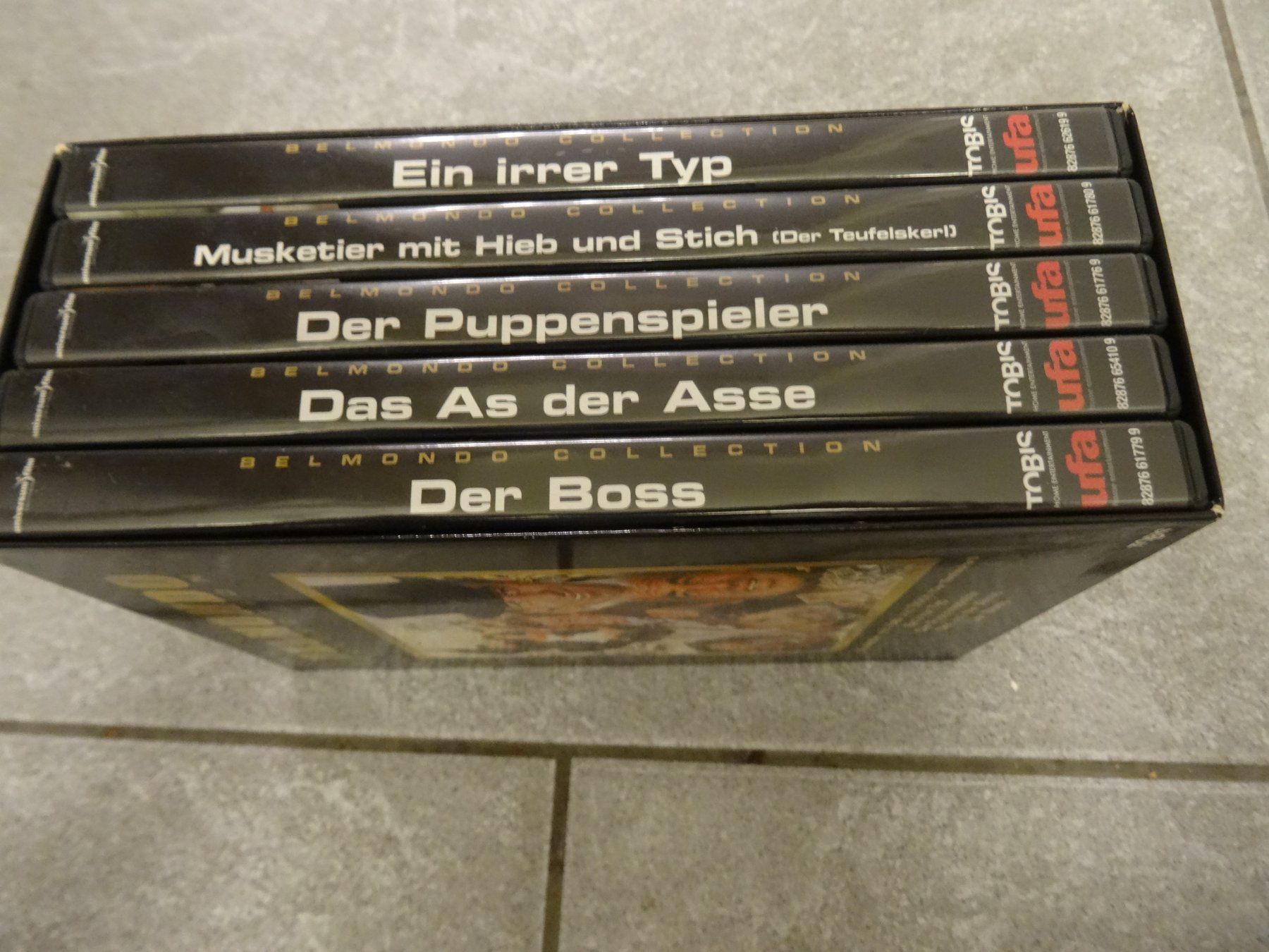 Alle DVDs: Belmondo Collection 5 DVDs – Gebraucht aus Olten von Disc-Verkauf 1
