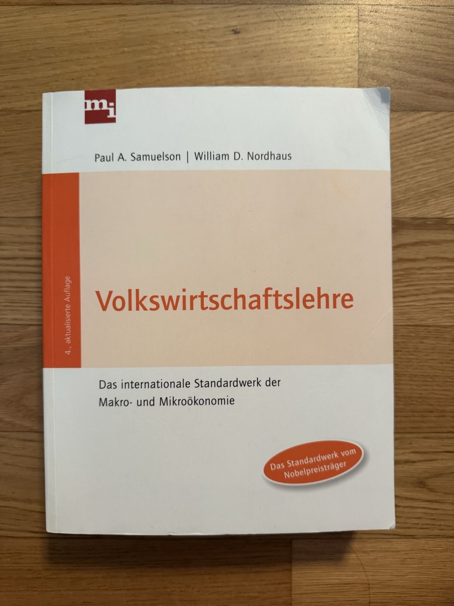Bücher: Samuelson Nordhaus Volkswirtschaftslehre Standardwerk 4 Aufl – Neu (gemäss Beschreibung) aus Schlieren von sch_7wfd