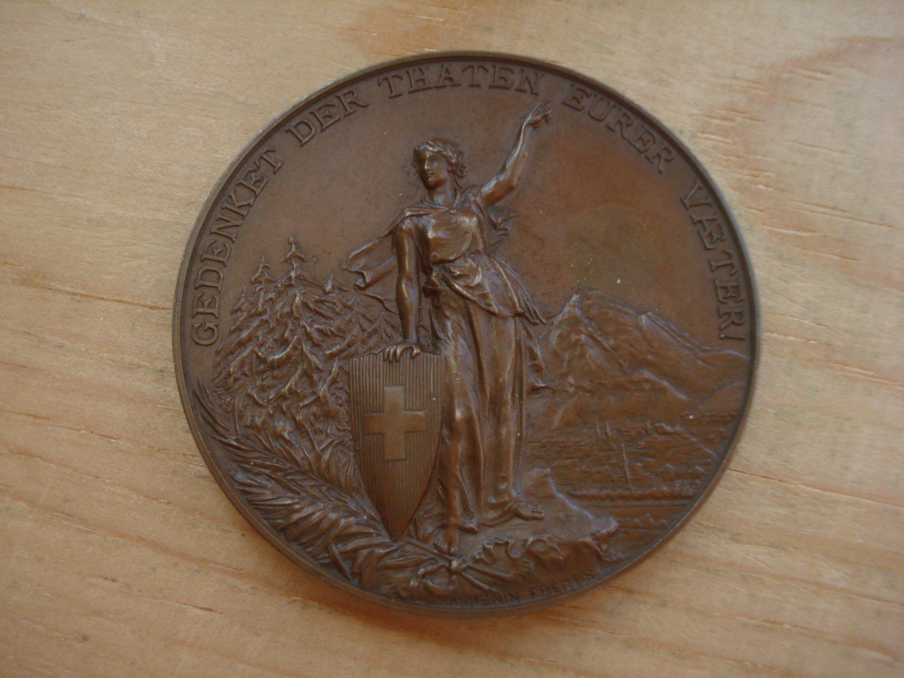 Medaglie: (M3) Swiss shooting Glarus 1892 808e – Usato da Erlach venduto da Net-Coins 1
