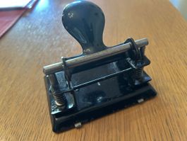 Vintage-Lochstanze/perforatrice vintage Leitz