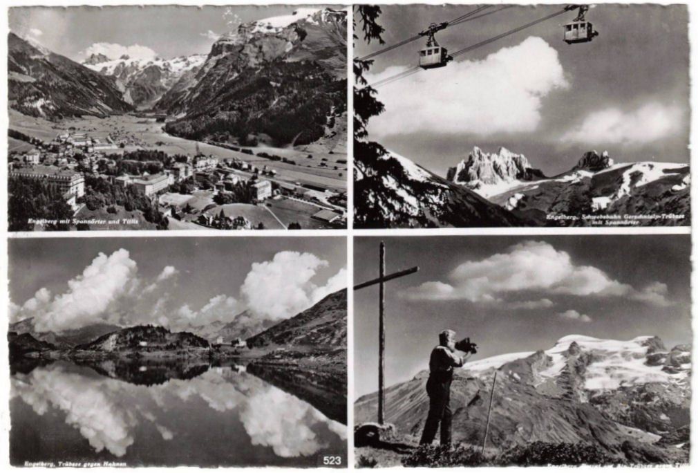 Cartoline postali: Engelberg - 4 Bild AK – Usato da Binningen venduto da Mountainrider