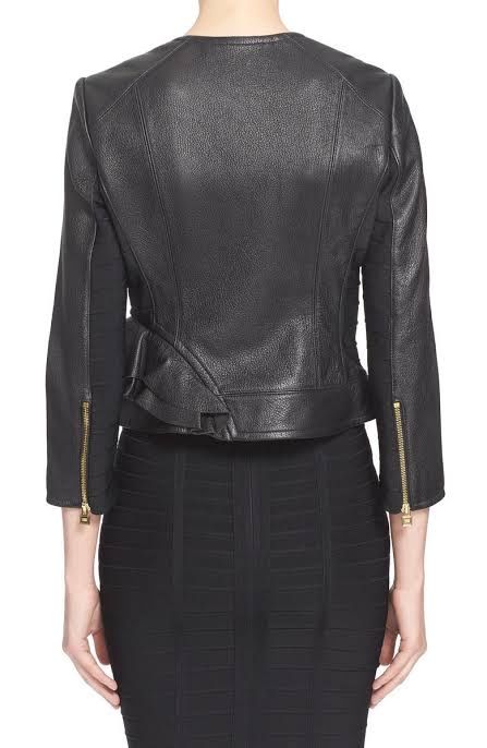 Giacche: Herve Leger Black Leather Jacket – Usato da St.Josefen venduto da lop_lh8d 4