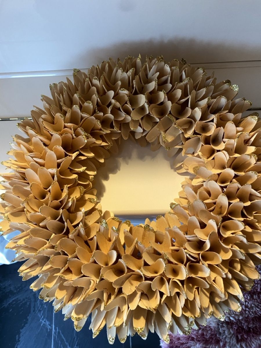 Micasa Tutte le decorazioni: Grosser Holzkranz ca. 43 cm – Nuovo (secondo la descrizione) da Niederglatt ZH venduto da neunzehn82 1