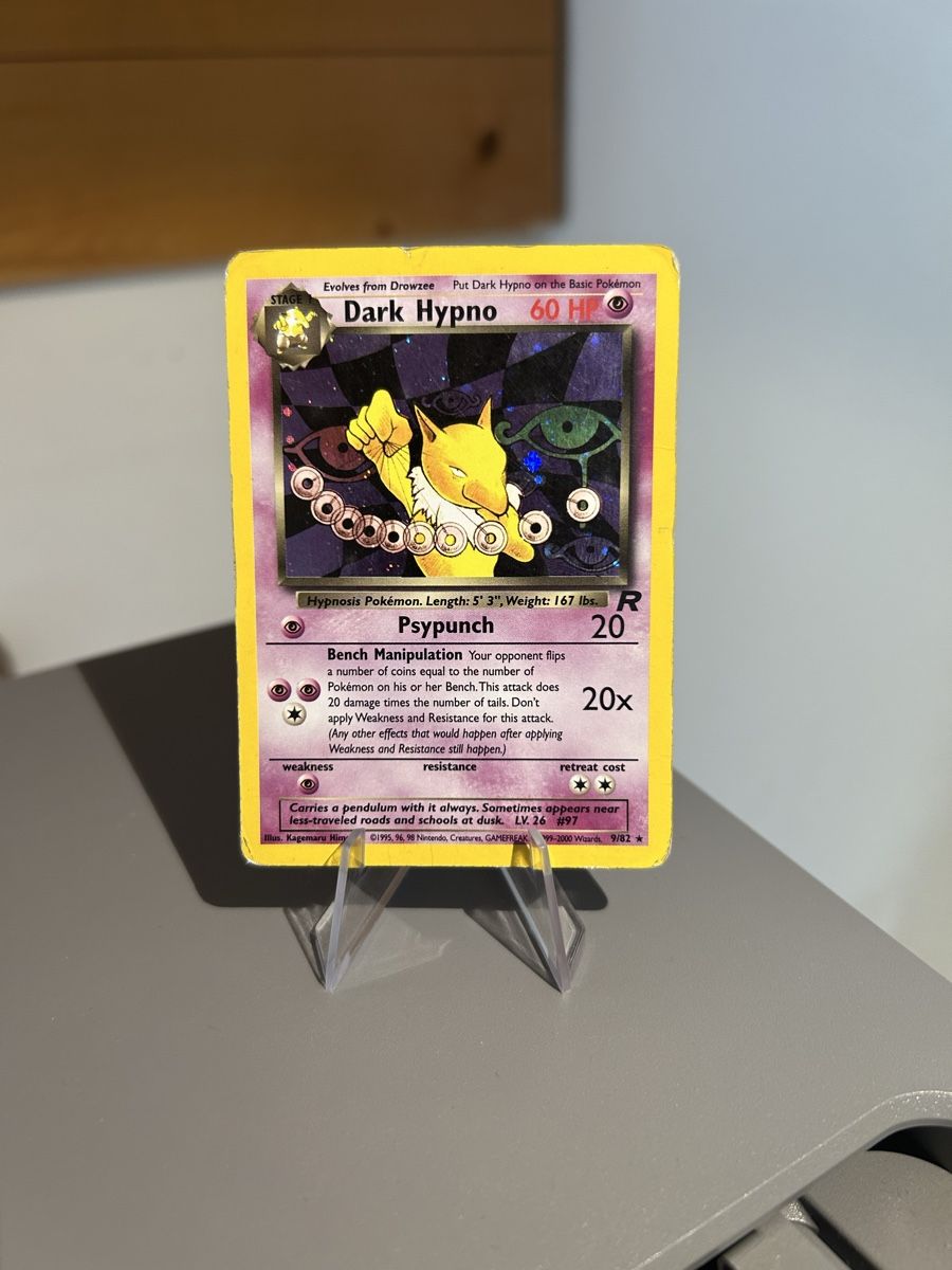 Pokémon Carte collezionabili: Pokemon Dark Hypno Holo 9/82 (EN) – Usato da Vuadens venduto da Numispot
