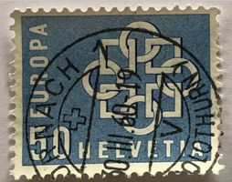 Nr. 348 mit Stempel   