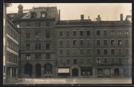 AK Herisau, Partie am Kirchplatz