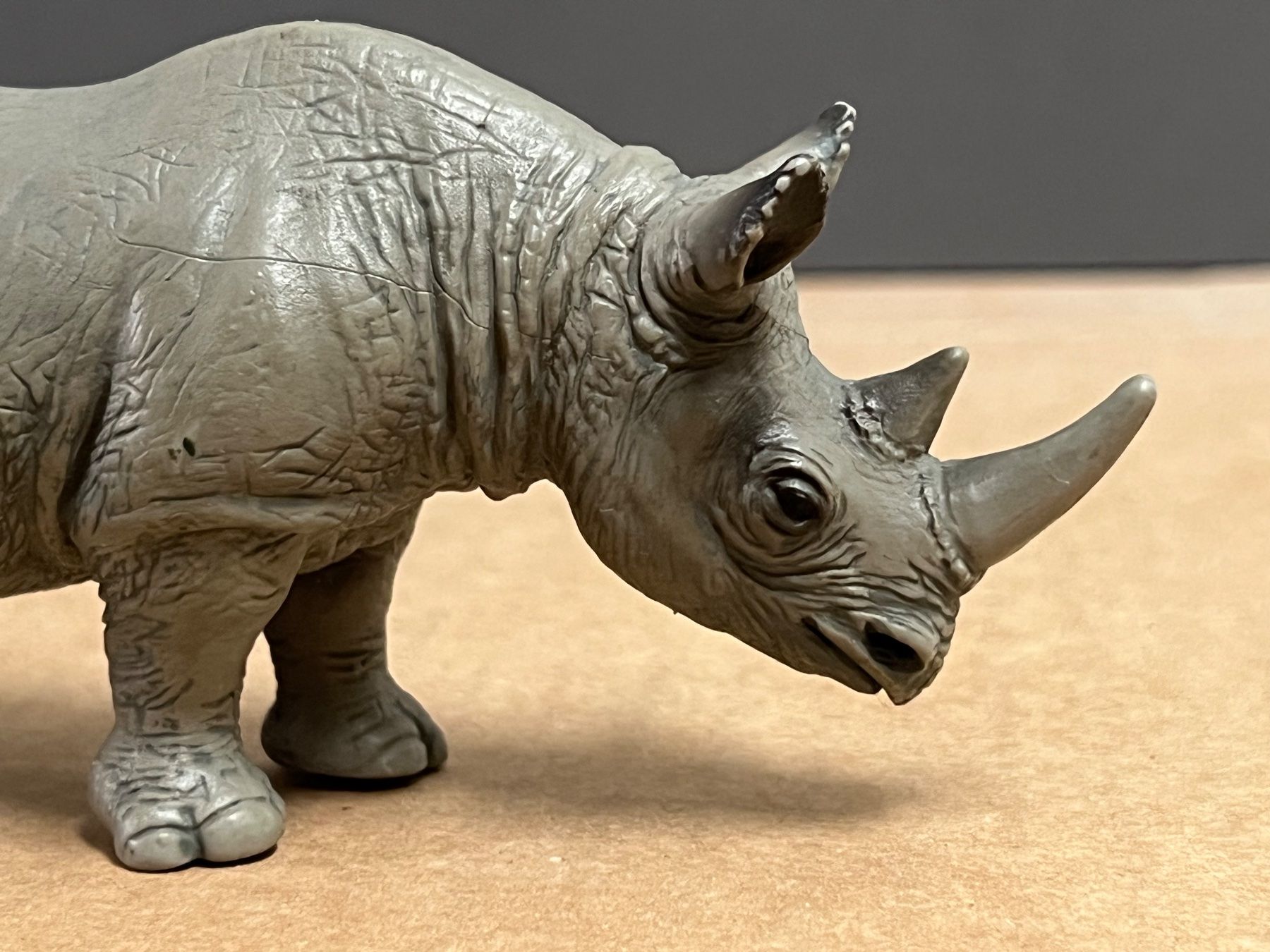 Schleich Statuette: Schleich Spitzmaulnashorn Nashorn – Usato da Ennetbaden venduto da mapa05 2