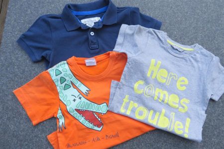 3 T-Shirts Grösse 92/98