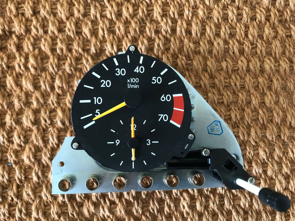 3,75 Zoll Drehzahlmesser 0-8000 U/min Auto Instrumententafel - Für 4-6-8 Zylinder Motoren Schiffe