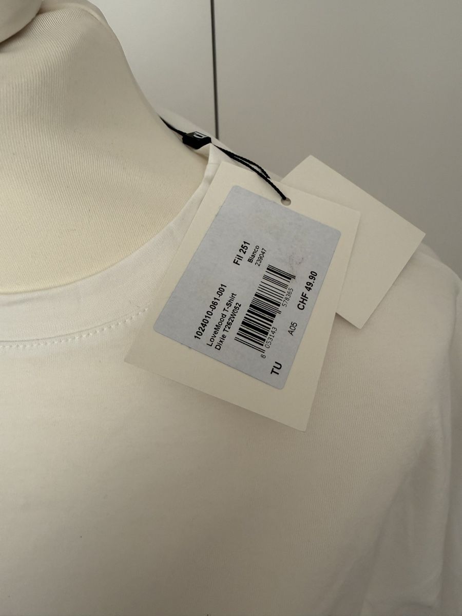 T-shirts: T-Shirt Onesize Dixie Weiss, NEU – Neuf avec emballage d'origine à Stansstad par InStyle8 9