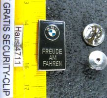 BMW AUTO PIN ENAMEL FREUDE AM FAHREN
