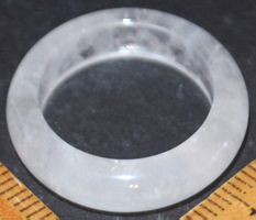 Stein Ring L-4610 – Quarz Kristall – 17,5mm Innendurchmesser